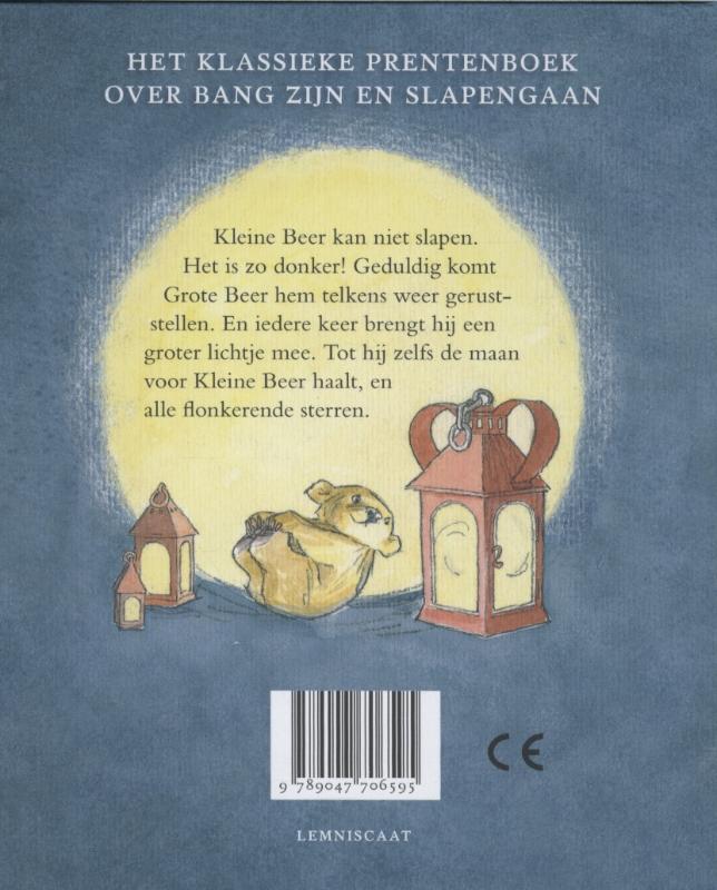 Welterusten, kleine beer achterkant