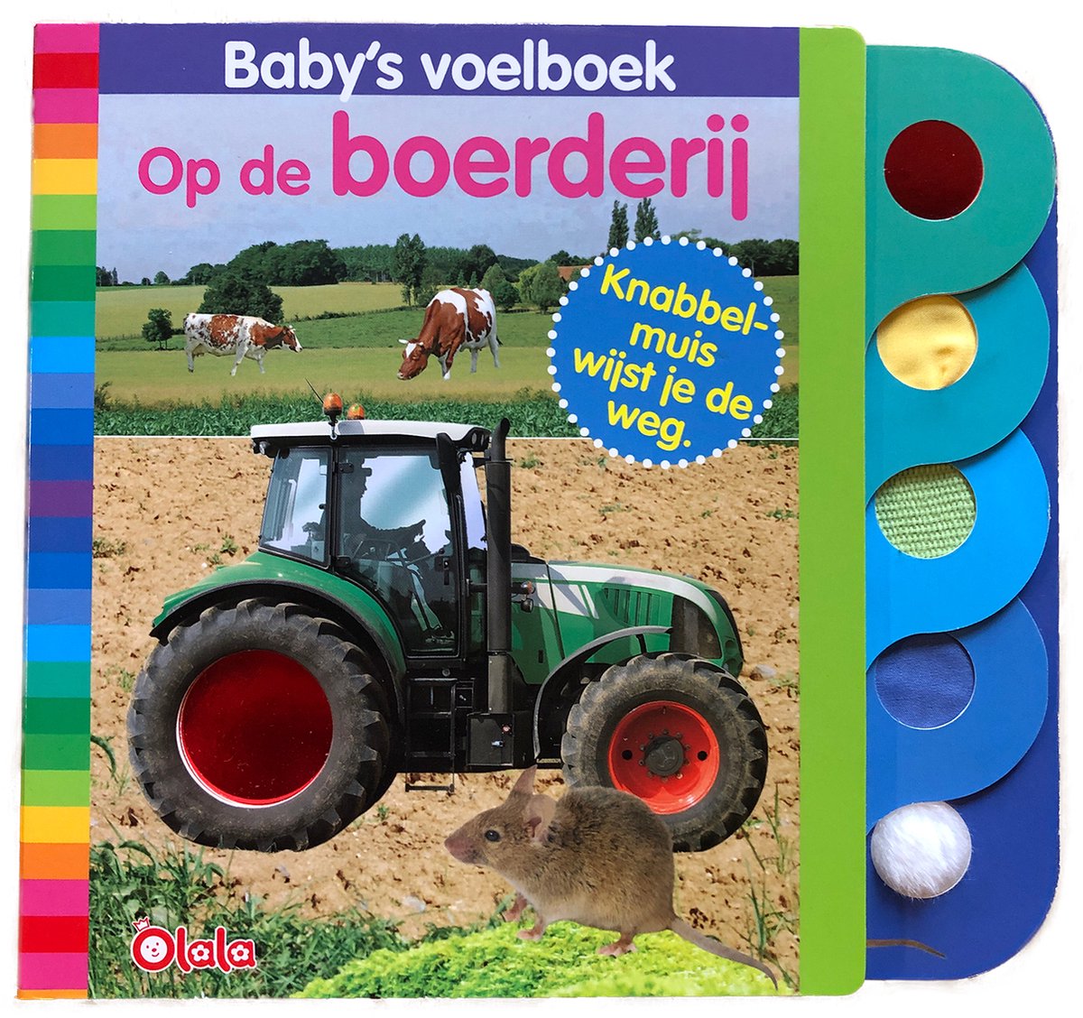 Babydieren op de boerderij / Baby's voelboeken