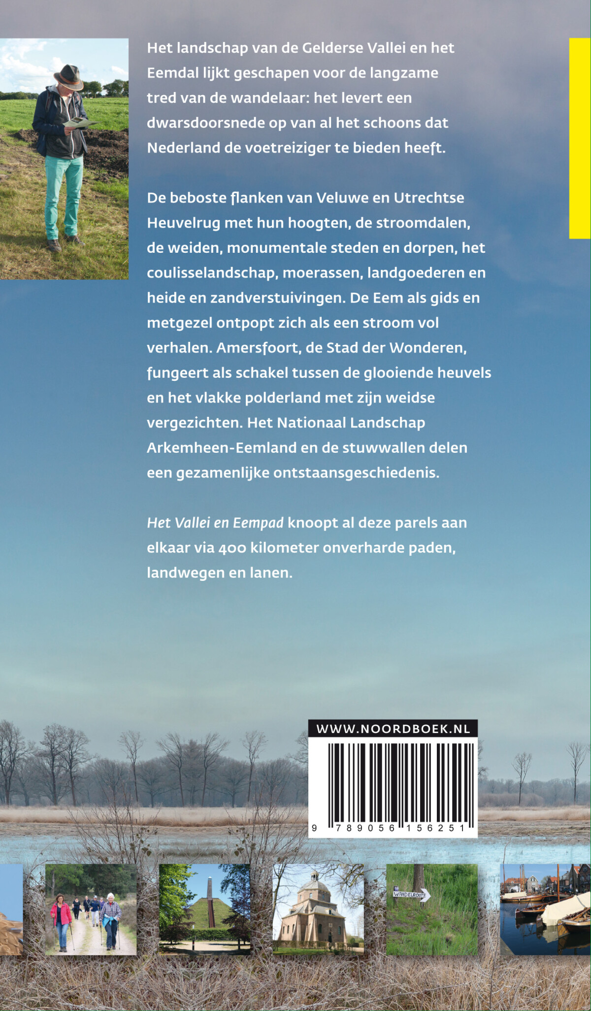 Het Vallei- en Eempad / Wandelknooppuntenreeks achterkant