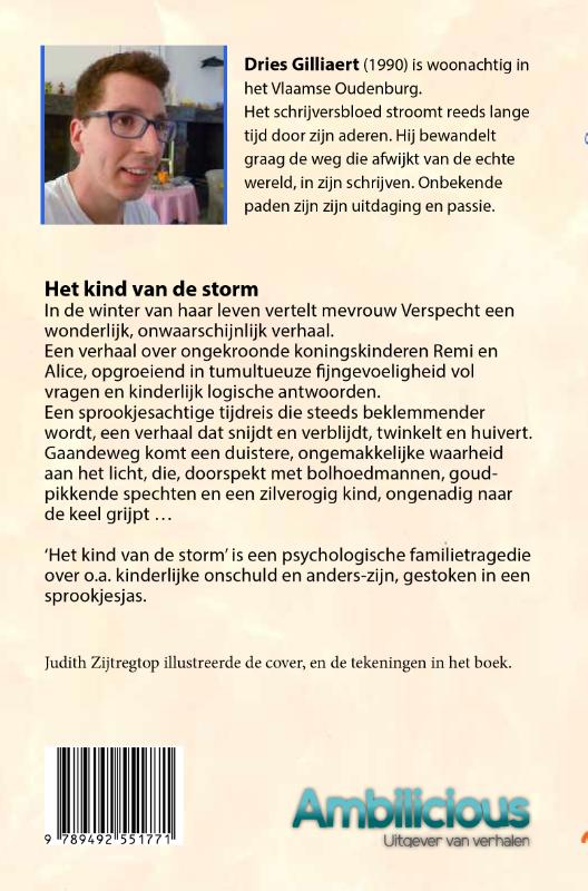 Het kind van de Storm achterkant