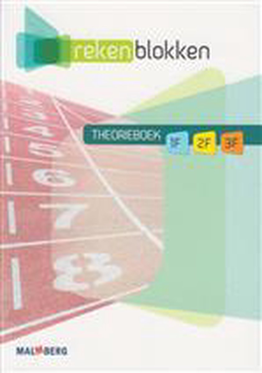 Anneke van Gool 1F, 2F, 3F / Rekenblokken 3 / Theorieboek