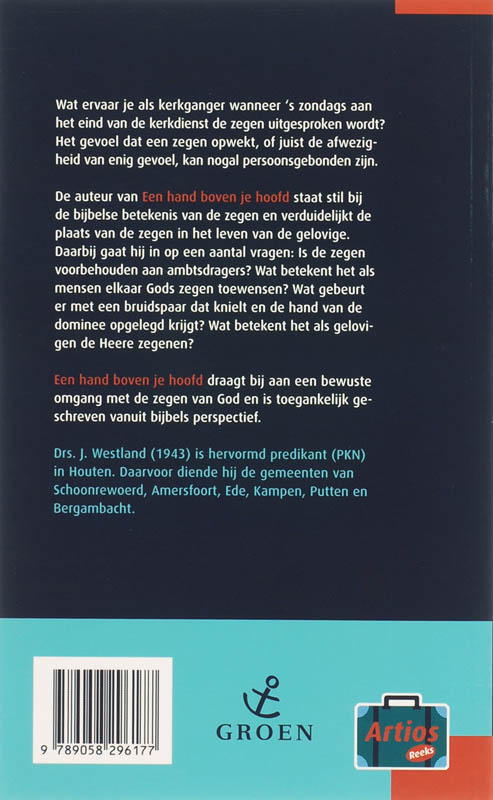 Een hand boven je hoofd / Artios-reeks / 5 achterkant