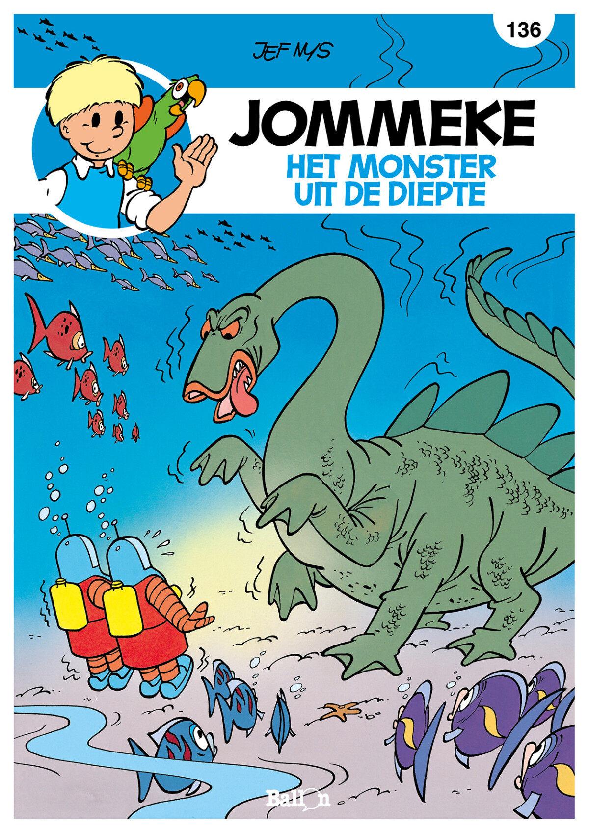 Het monster uit de diepte / De belevenissen van Jommeke / 136