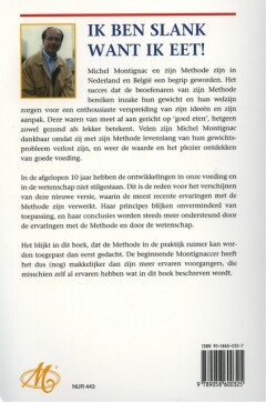 IK BEN SLANK WANT IK EET achterkant