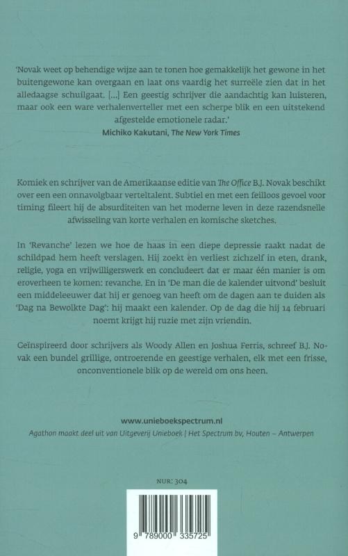 Onverzameld werk achterkant
