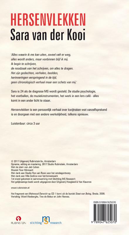 Hersenvlekken Hersenvlekken achterkant