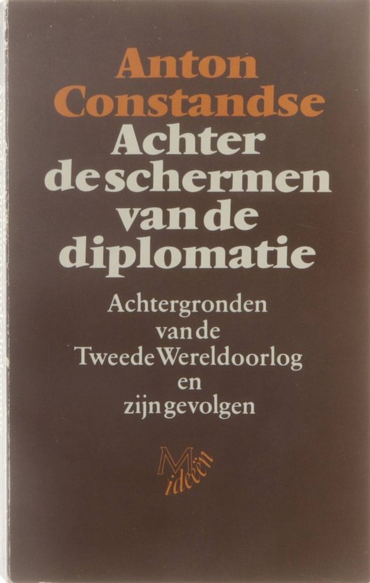 Constandse Achter De Schermen Van De Diplomatie