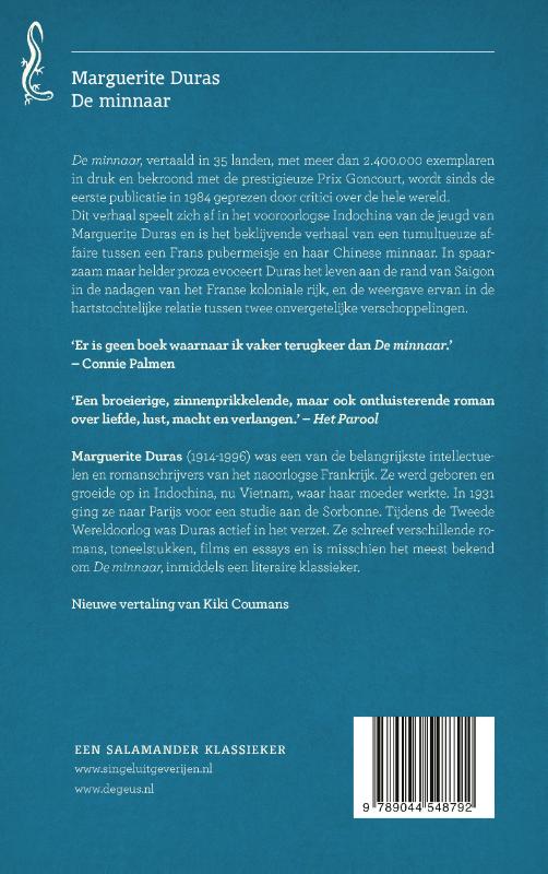 De minnaar / Salamander klassiek achterkant