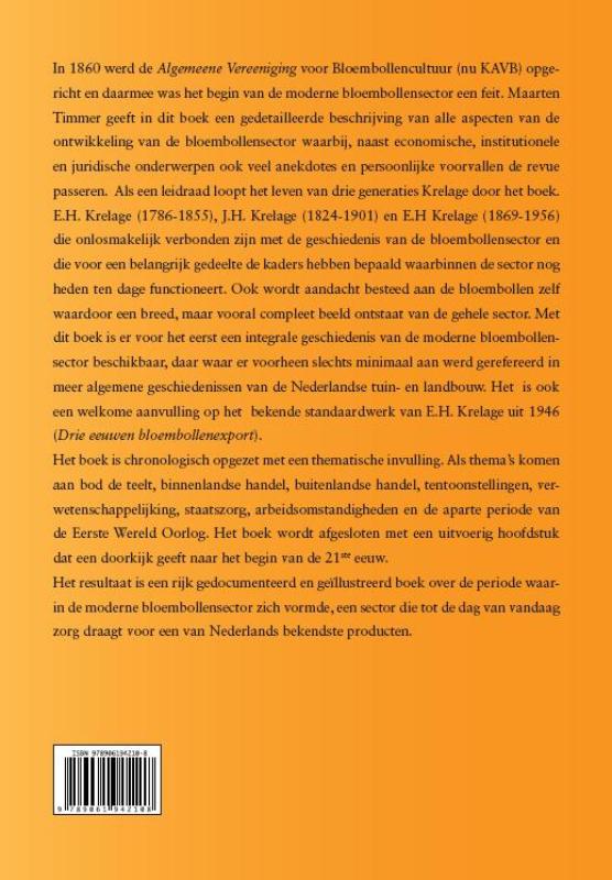 Bloembollen in Holland 1860-1919 / HES studia historica / 21 achterkant