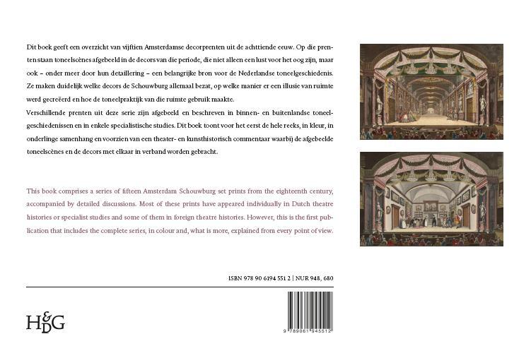 Schouwburg in Beeld: Amsterdamse ToneelscÃ¨nes, 1665-1772 / Setting the Scene: The Amsterdam Stage in Pictures, 1665-1772 achterkant