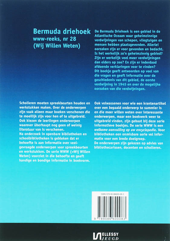 Bermuda driehoek / Wij willen weten / 28 achterkant