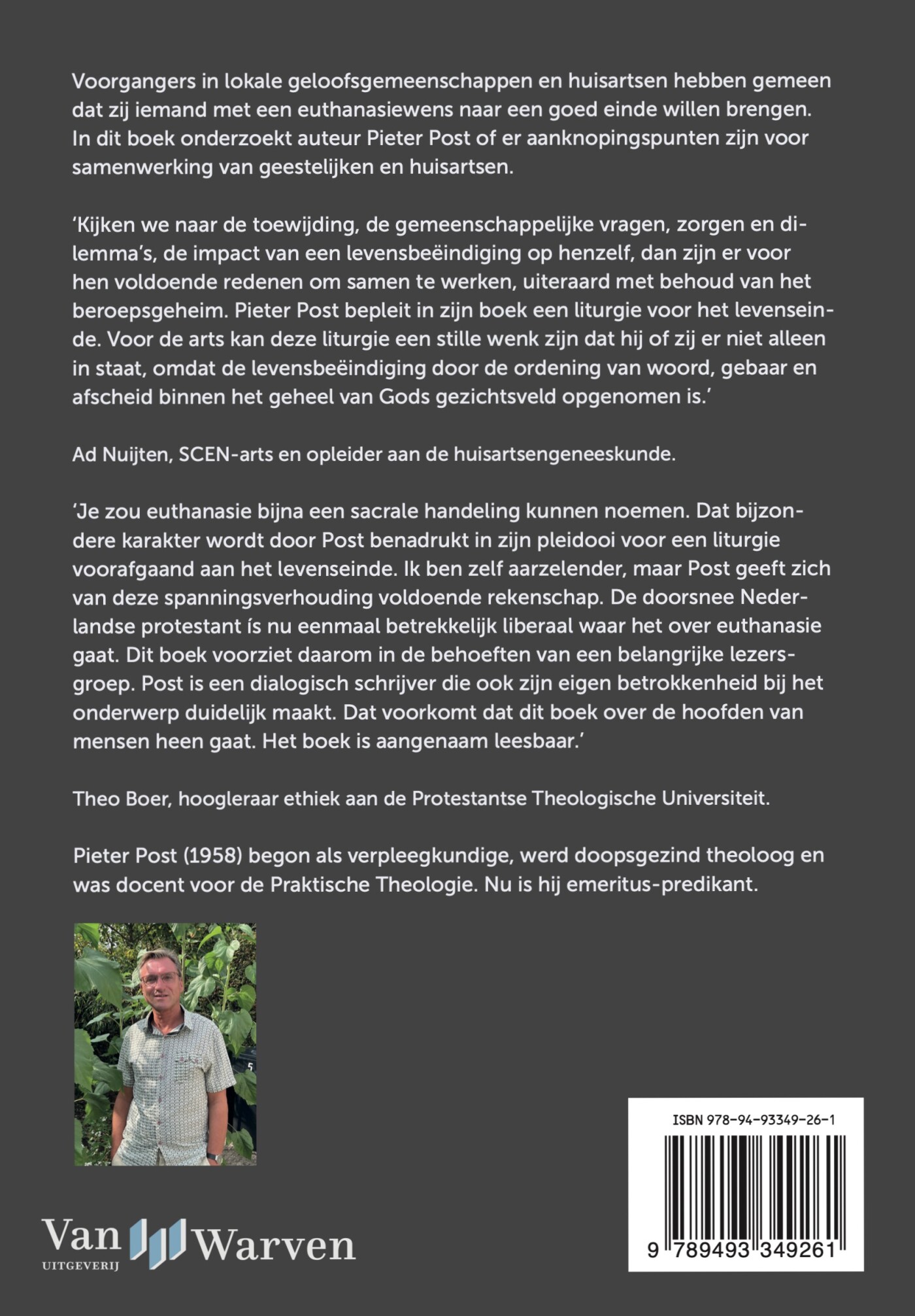 Samen het sterven vieren achterkant