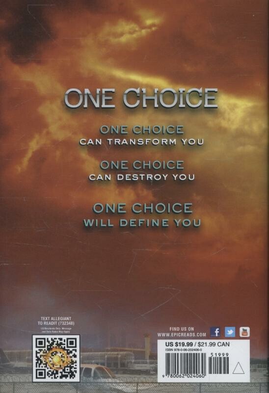Allegiant / Divergent / 3 achterkant