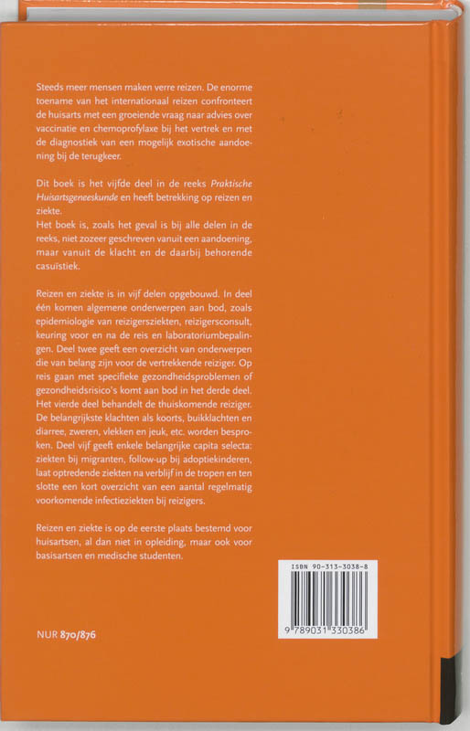 Reizen en ziekte / Praktische huisartsgeneeskunde Reizen en ziekte / Praktische huisartsgeneeskunde achterkant