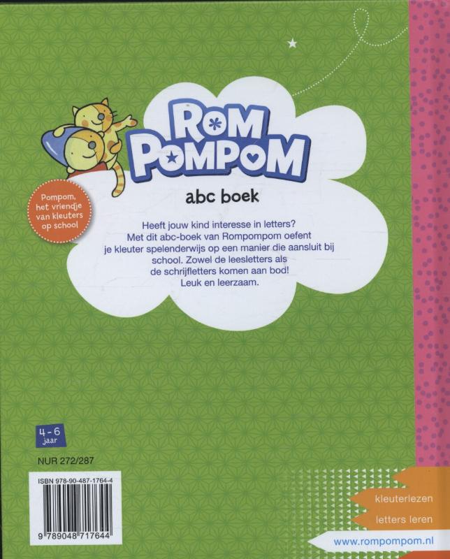 ABC-boek / Rompompom achterkant