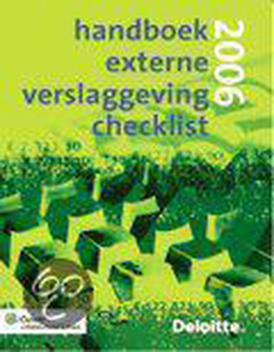 Handboek Externe Verslaggeving Checklist / 2007