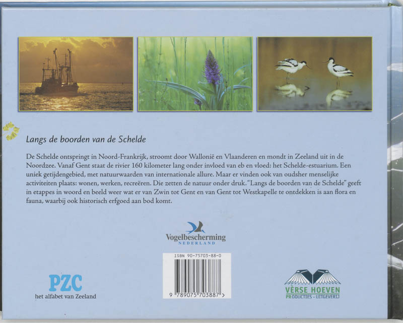 Langs de boorden van de Schelde achterkant