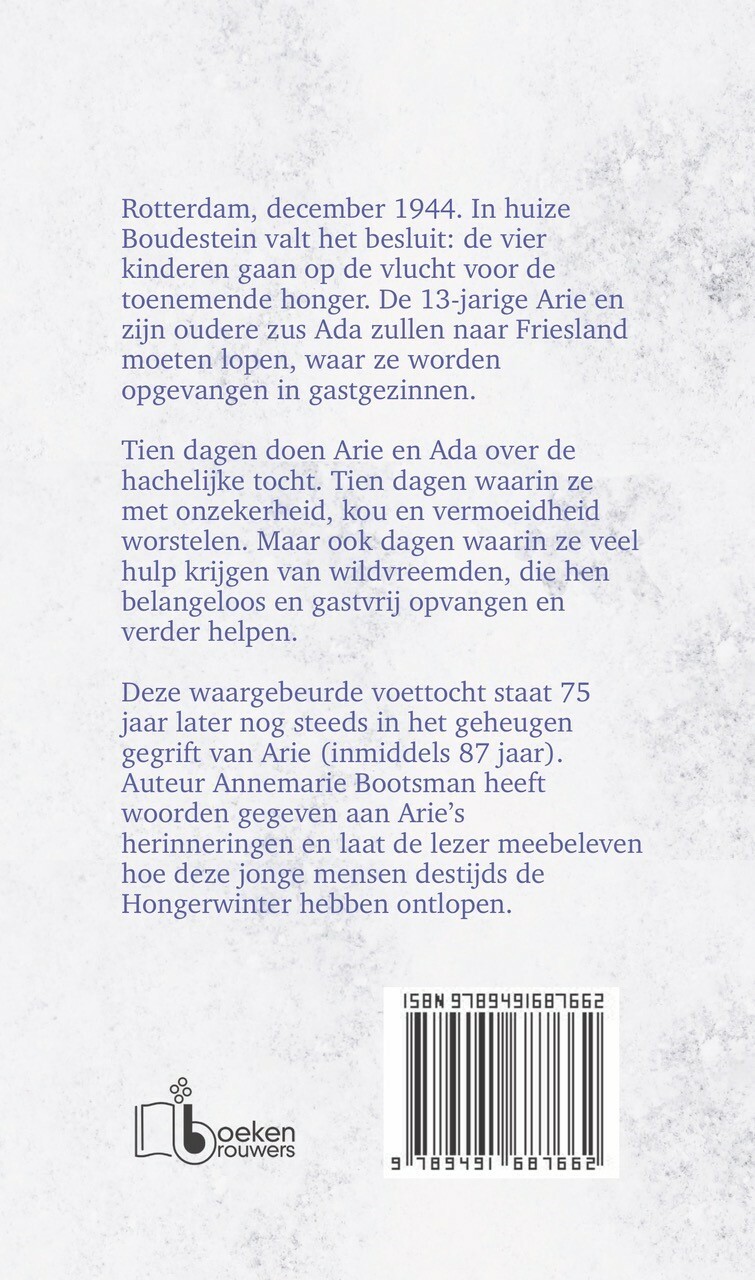 De hongerwinter ontlopen achterkant