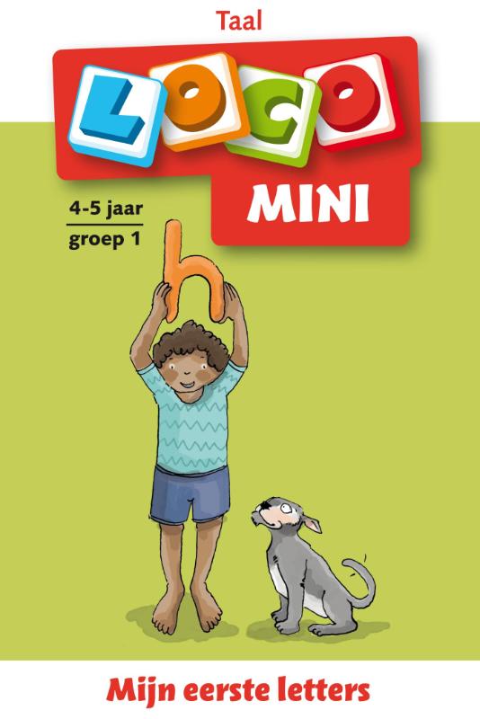 boekenbalie_9789001835828_cover Mijn eerste letters / 4;5 jaar groep 1 / Loco mini Taal