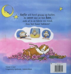 Sofie wil op ballet achterkant