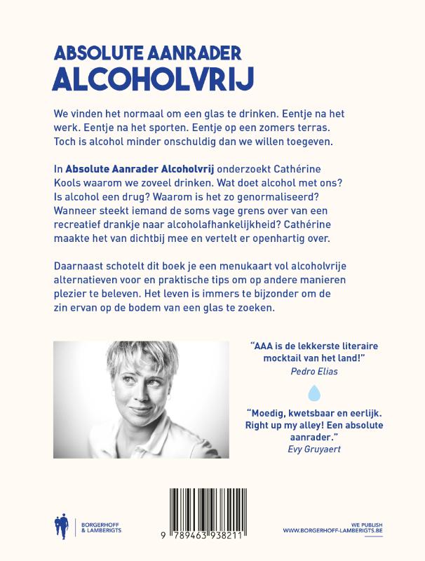 Absolute Aanrader Alcoholvrij achterkant