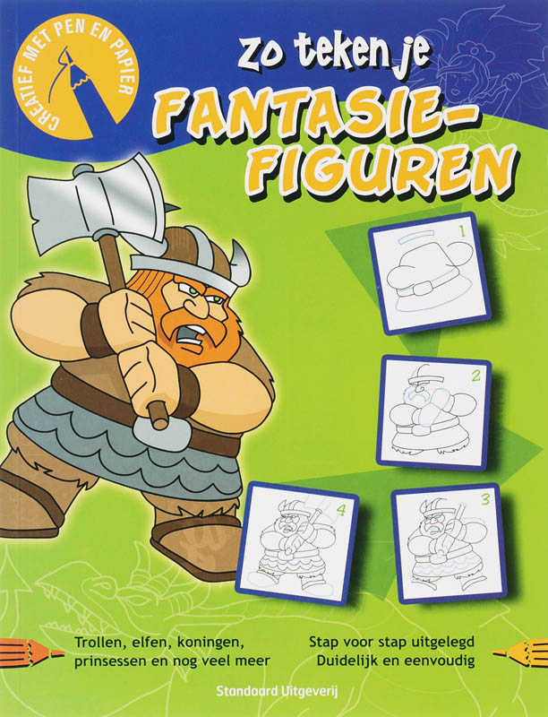 Zo teken je fantasiefiguren / Creatief met pen en papier