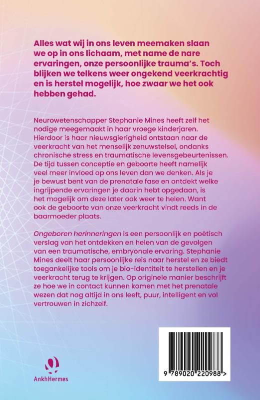 Ongeboren herinneringen achterkant