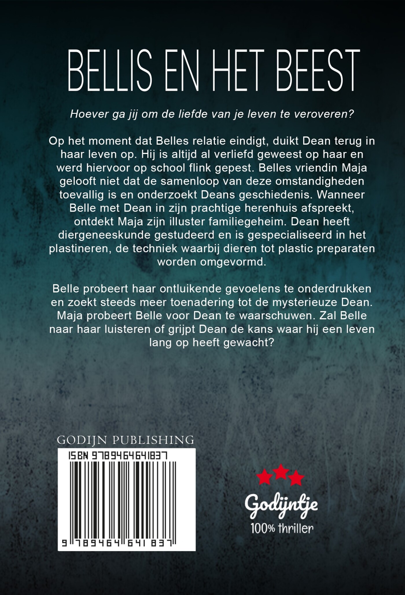 Bellis en het beest / De Mythosmoorden achterkant