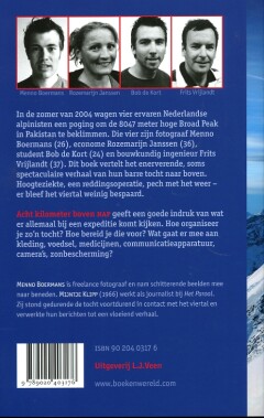 Acht kilometer boven NAP achterkant