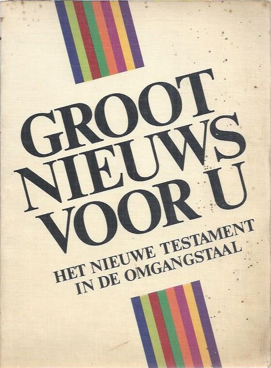 Groot nieuws voor u geill.