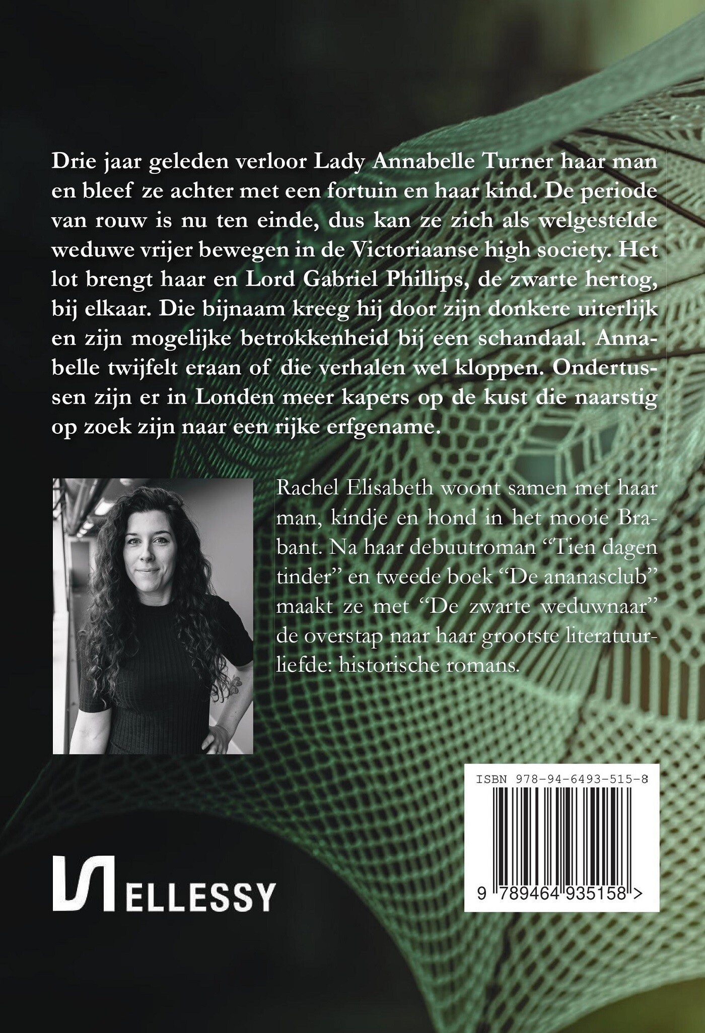 De Zwarte weduwnaar achterkant