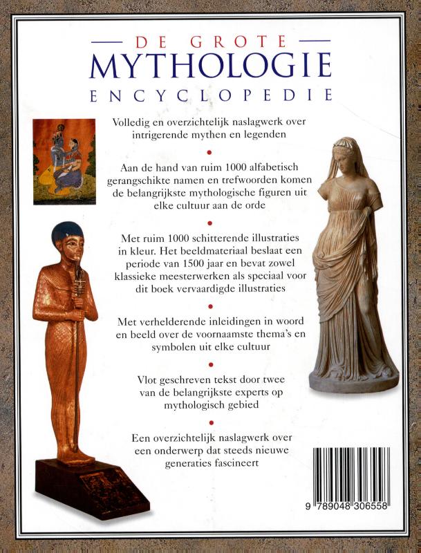 De grote mythologie encyclopedie achterkant