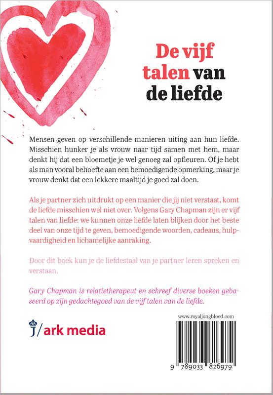 De vijf talen van de liefde achterkant