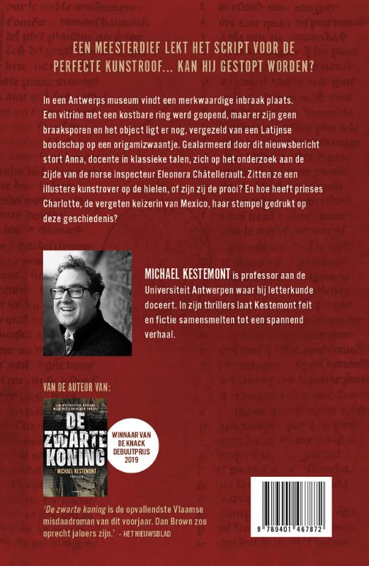De witte weduwe achterkant
