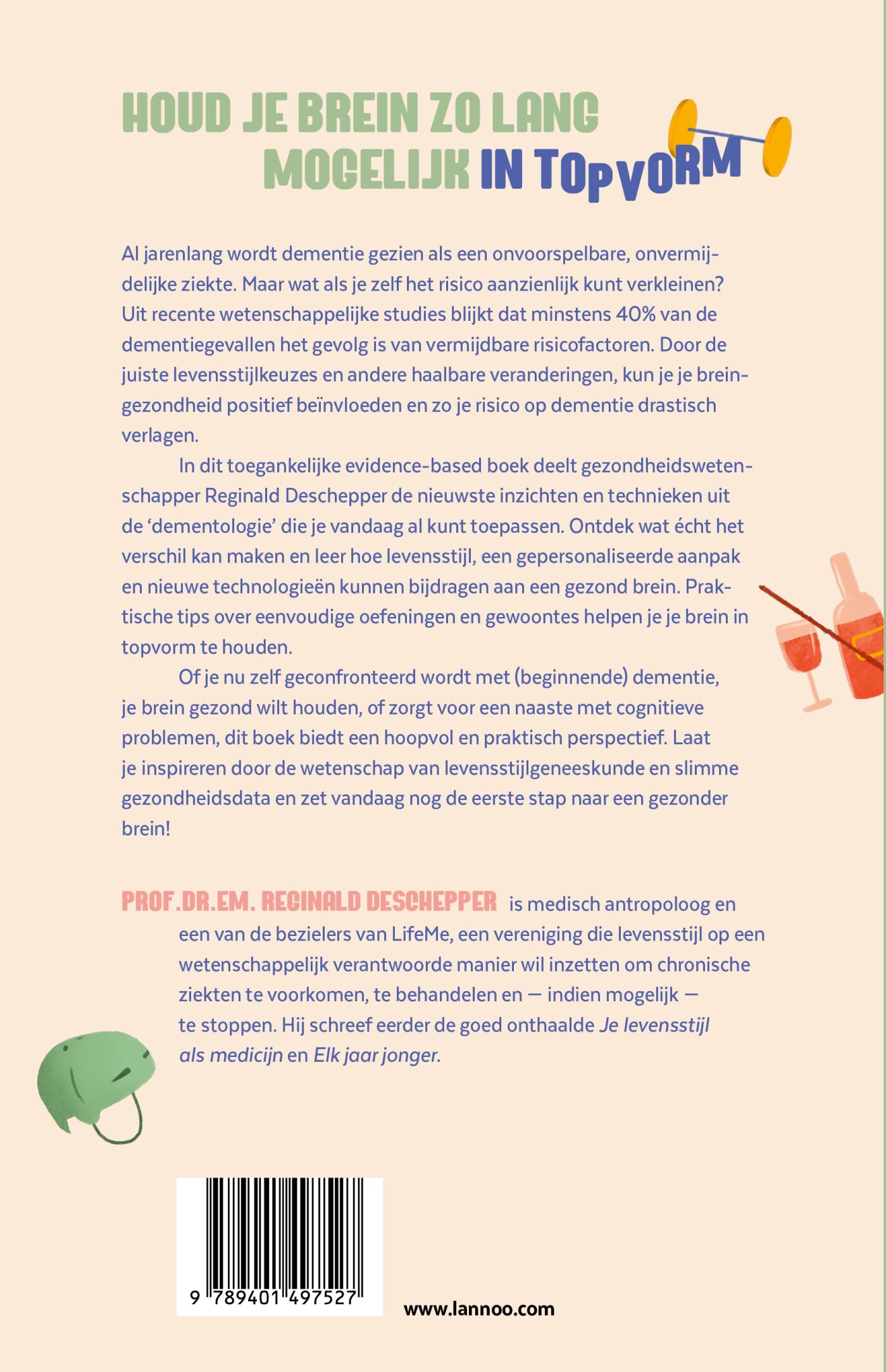 Bescherm je brein tegen dementie achterkant