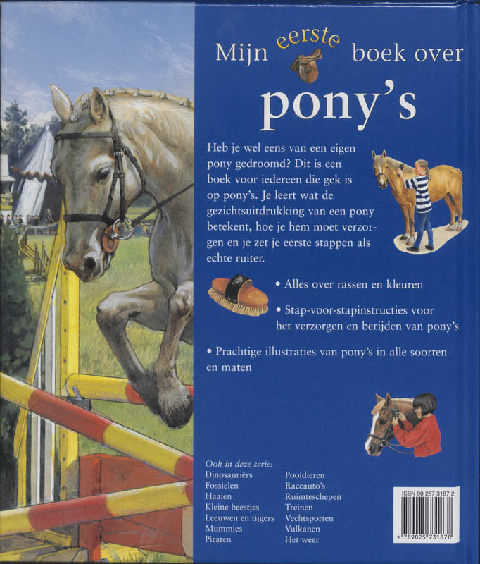 Mijn eerste boek over pony's / Mijn eerste boek over... achterkant