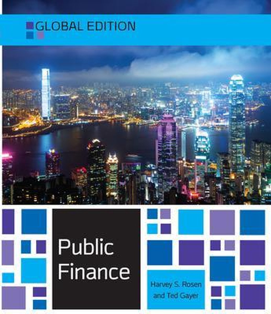 Harvey Rosen Public Finance