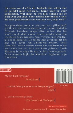 Het heksenmasker / Pockethuis achterkant