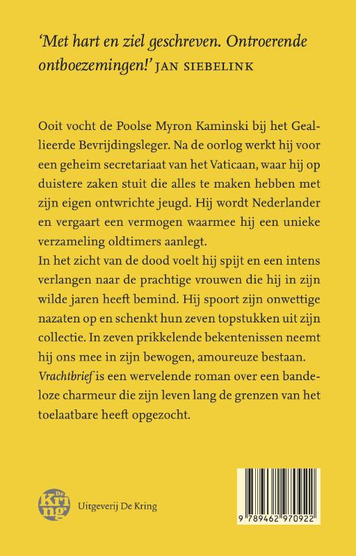 Vrachtbrief achterkant