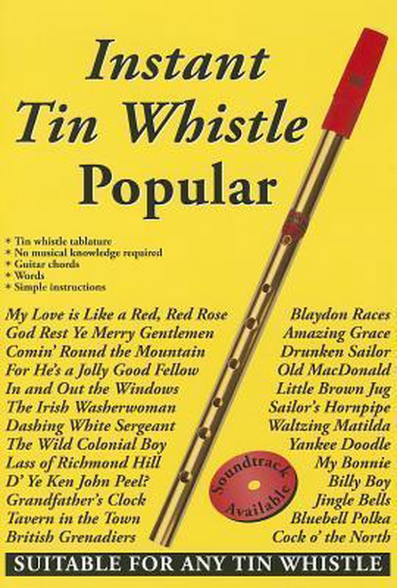 Instant Tin Whistle Popular