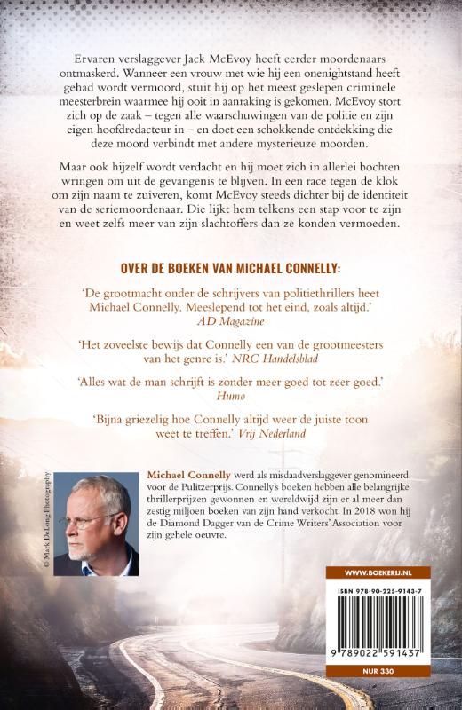 Een gewaarschuwd man / Jack McEvoy Serie / 3 Een gewaarschuwd man / Jack McEvoy Serie / 3 achterkant