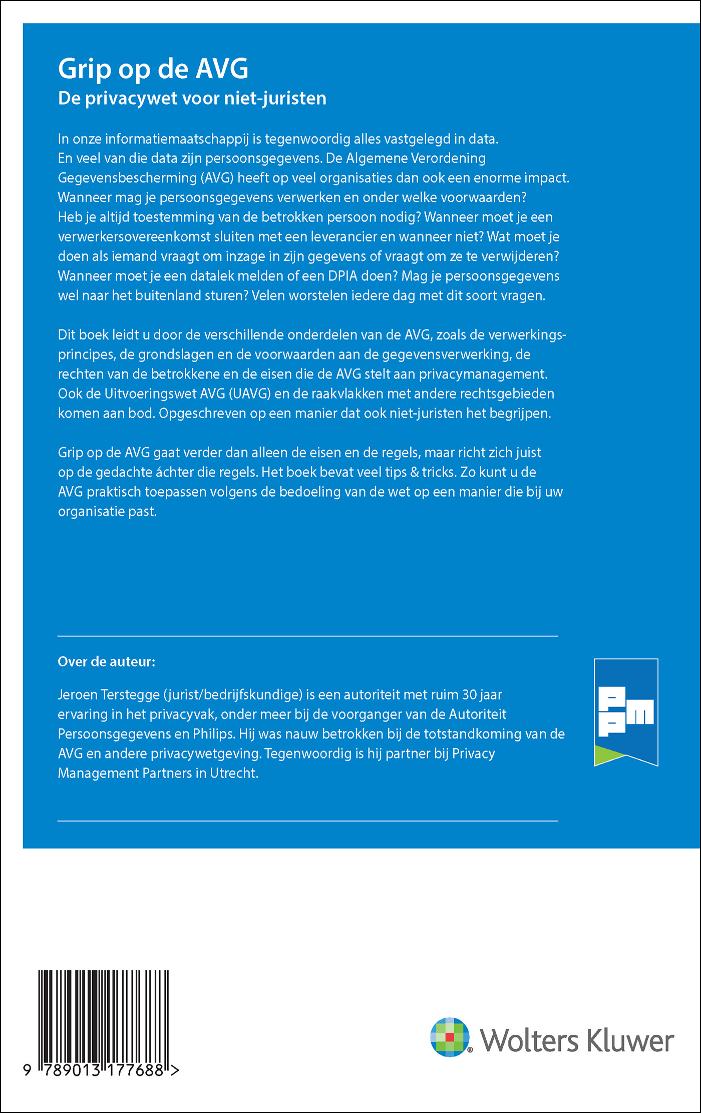 Grip op de AVG achterkant