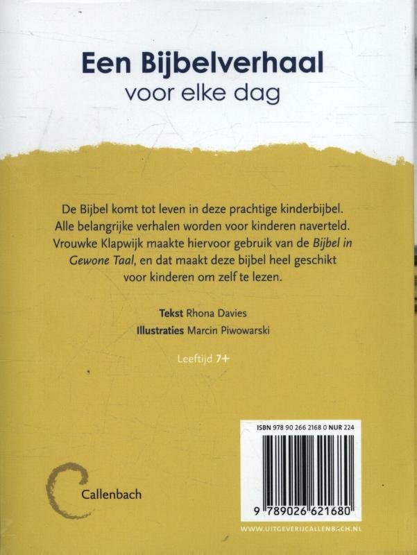 365 Bijbelverhalen om zelf te lezen achterkant