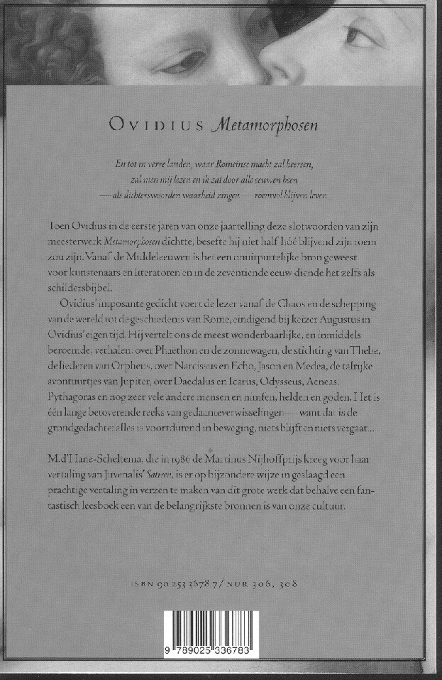 Metamorphosen Metamorphosen achterkant