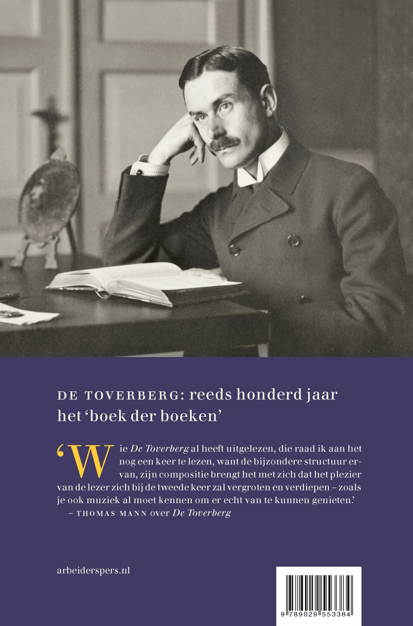 De toverberg achterkant