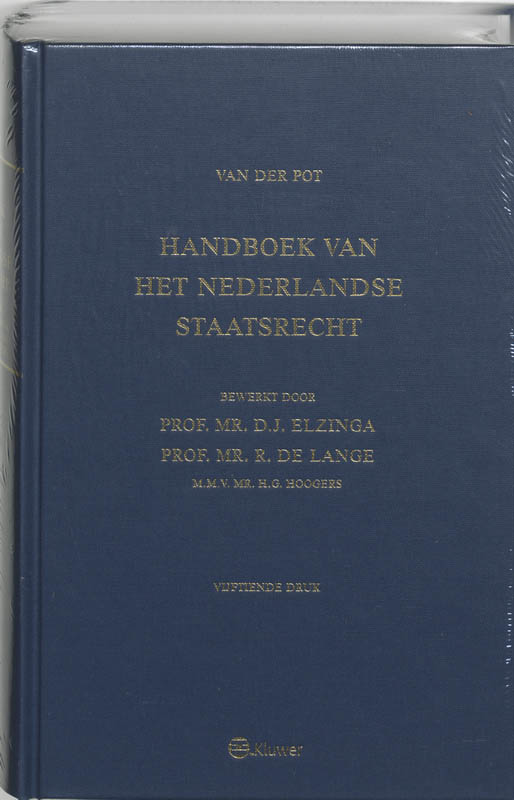 boekenbalie_9789013033519_cover Handboek van het Nederlandse staatsrecht