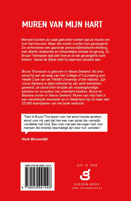 Muren van mijn hart achterkant