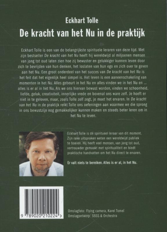 De kracht van het nu in de praktijk De kracht van het nu in de praktijk achterkant