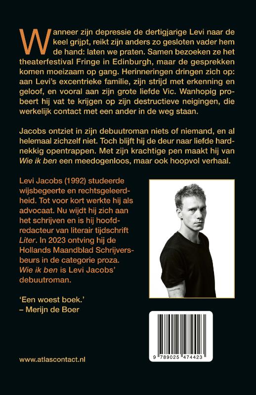 Wie ik ben achterkant