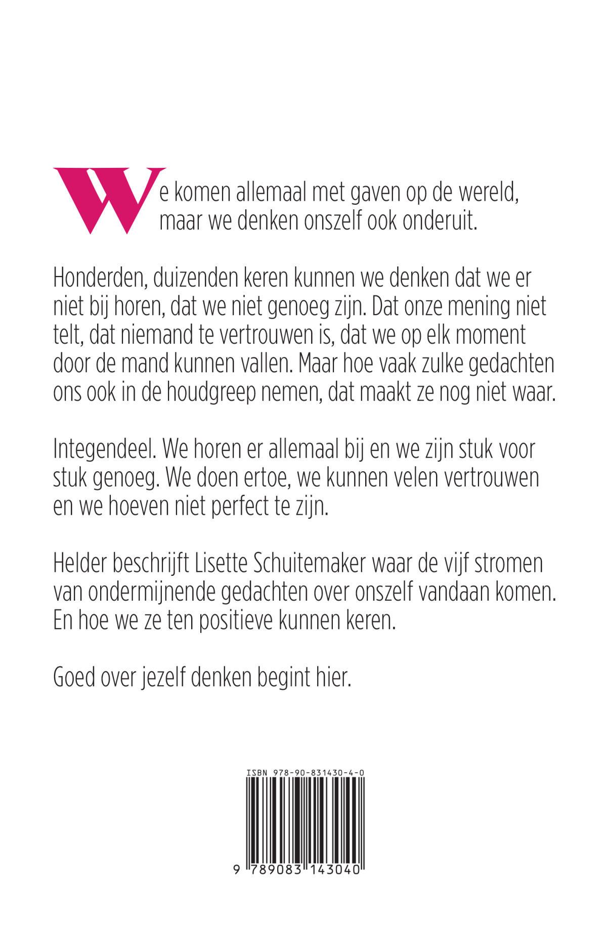 De 5 kindconclusies achterkant